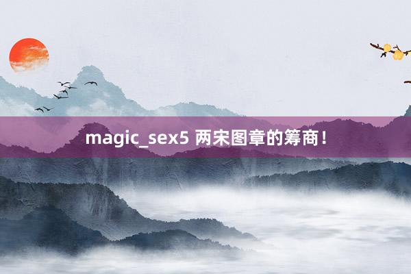 magic_sex5 两宋图章的筹商！