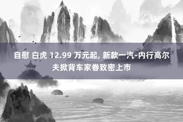 自慰 白虎 12.99 万元起， 新款一汽-内行高尔夫掀背车家眷致密上市