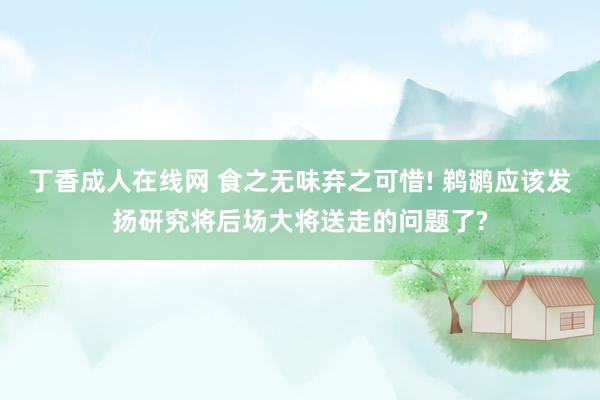 丁香成人在线网 食之无味弃之可惜! 鹈鹕应该发扬研究将后场大将送走的问题了?