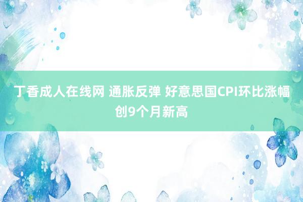 丁香成人在线网 通胀反弹 好意思国CPI环比涨幅创9个月新高