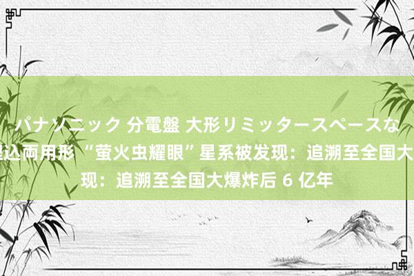 パナソニック 分電盤 大形リミッタースペースなし 露出・半埋込両用形 “萤火虫耀眼”星系被发现：追溯至全国大爆炸后 6 亿年