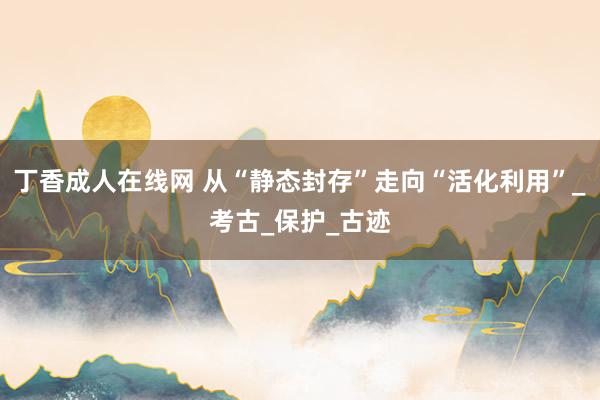 丁香成人在线网 从“静态封存”走向“活化利用”_考古_保护_古迹